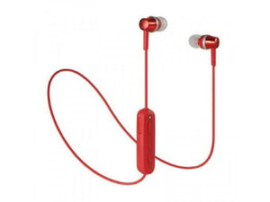 AUDIO-TECHNICA ATH-CKR300BT BLUETOOTH EARPHONES (RED)