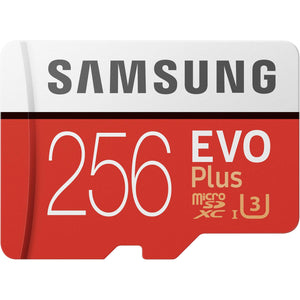 SAMSUNG MICROSDXC EVO PLUS MEMORY CARD W/ ADAPTER 256GB [MB-MC256GA]